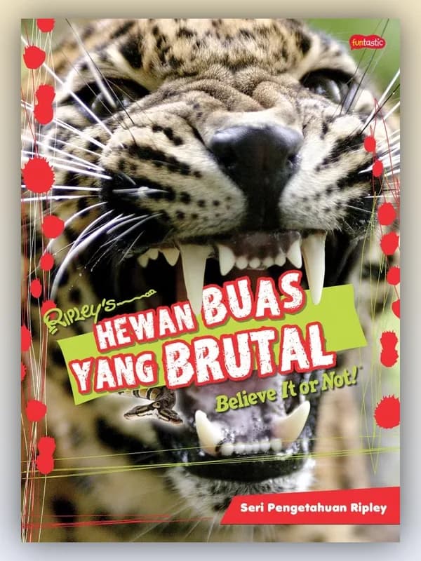 Sampul buku Ripley's Believe It or Not! Seri Pengetahuan Ripley - Hewan Buas yang Brutal