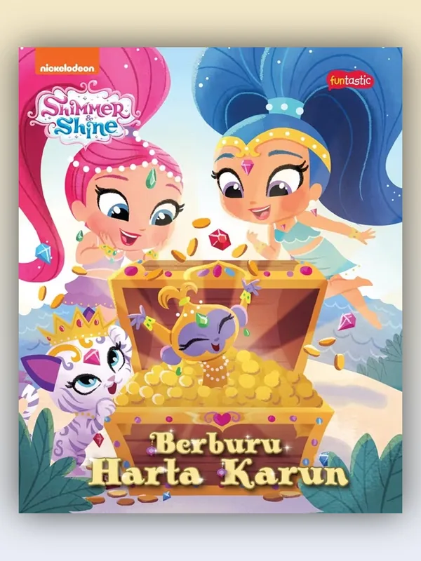 Sampul buku Shimmer & Shine: Berburu Harta Karun