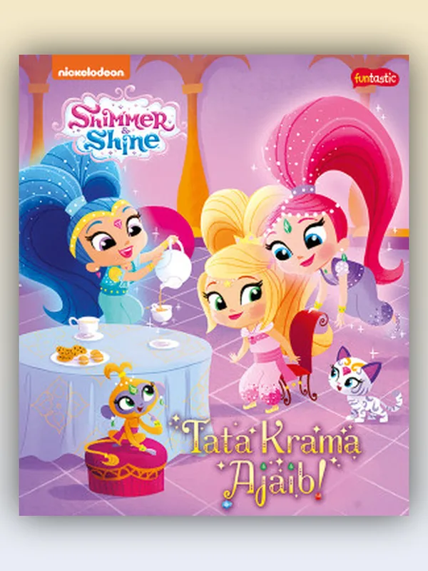 Sampul buku Shimmer & Shine: Tata Krama Ajaib