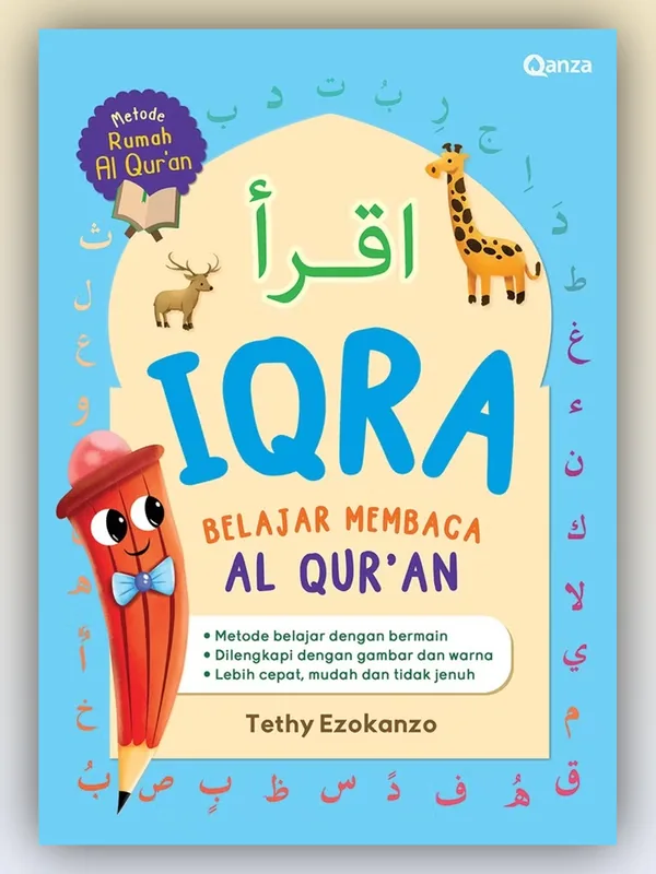 Sampul buku Iqra Belajar Membaca Al Qur'an