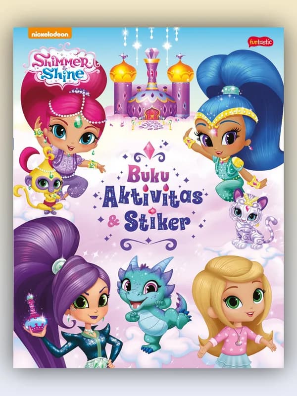 Sampul buku Shimmer & Shine: Buku Stiker & Aktivitas