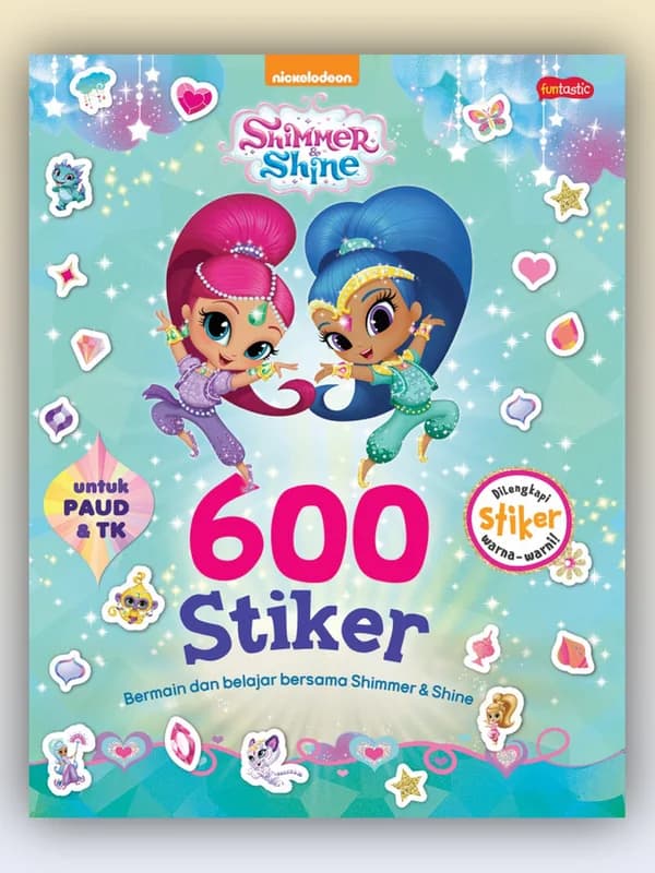 Sampul buku Shimmer & Shine: 600 Stiker