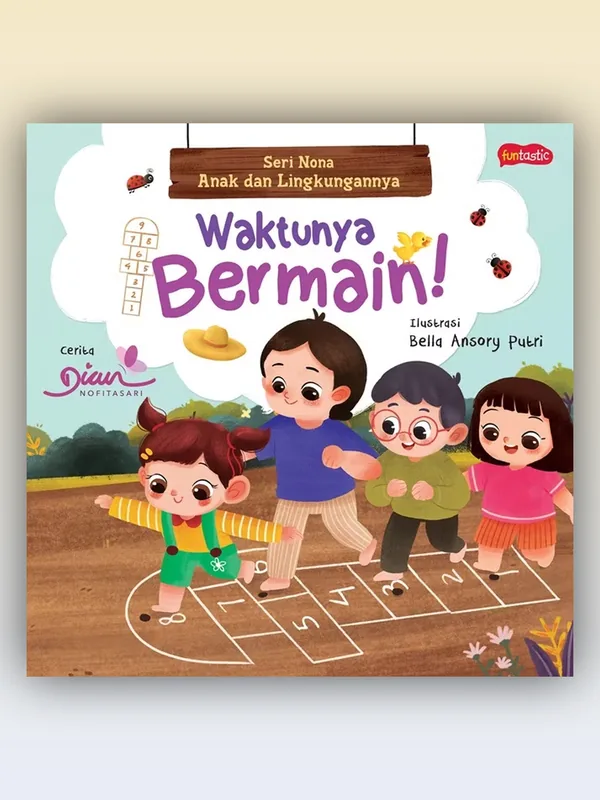 Sampul buku Seri Nona, Anak dan Lingkungannya: Waktunya Bermain