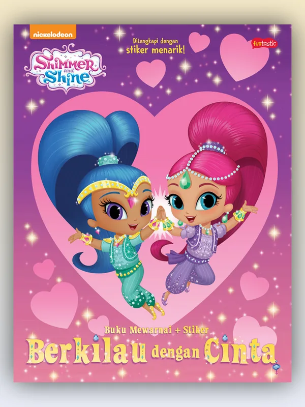 Sampul buku Shimmer & Shine: Berkilau dengan Cinta