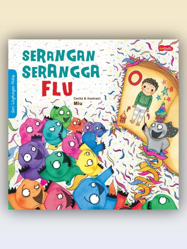 Sampul buku Serangan Serangga Flu