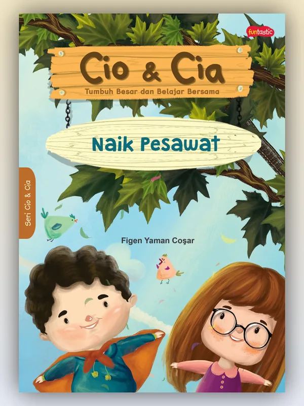 Sampul buku Cio & Cia: Naik Pesawat
