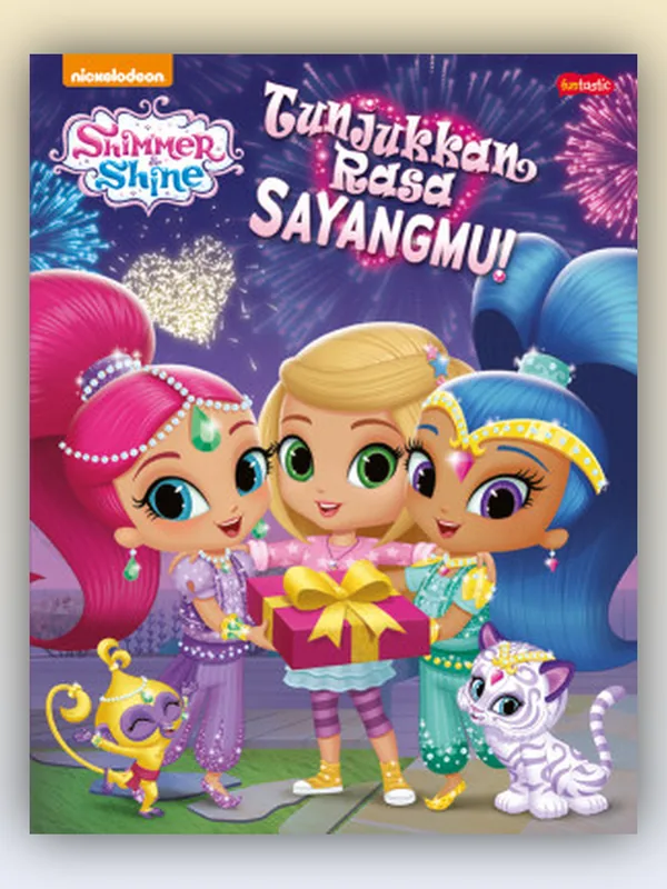 Sampul buku Shimmer & Shine: Tunjukkan Rasa Sayangmu